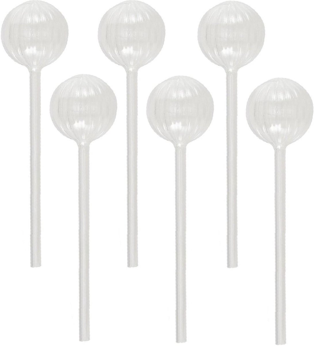 Boltze Planten Waterdruppelaar - set 6x stuks - glas - kunst