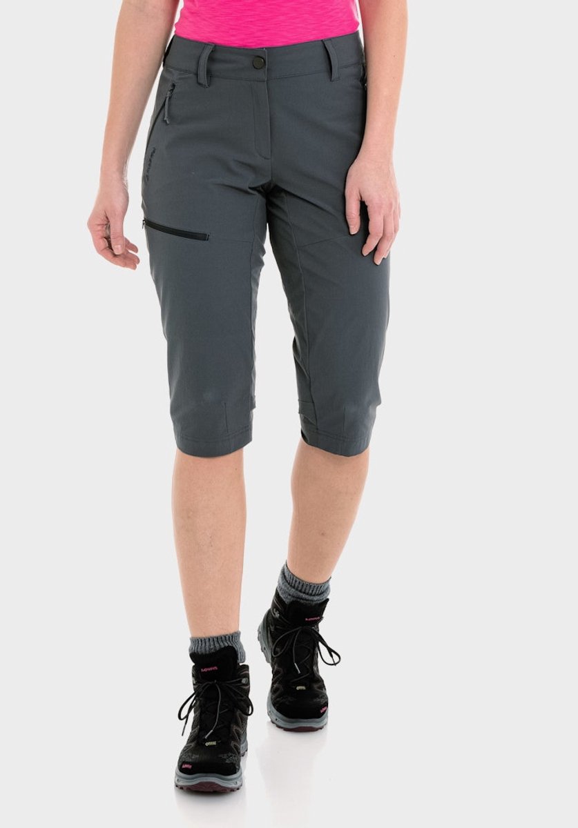 Broek Schöffel Women Pants Regular Caracas2 Asphalt-Maat 40
