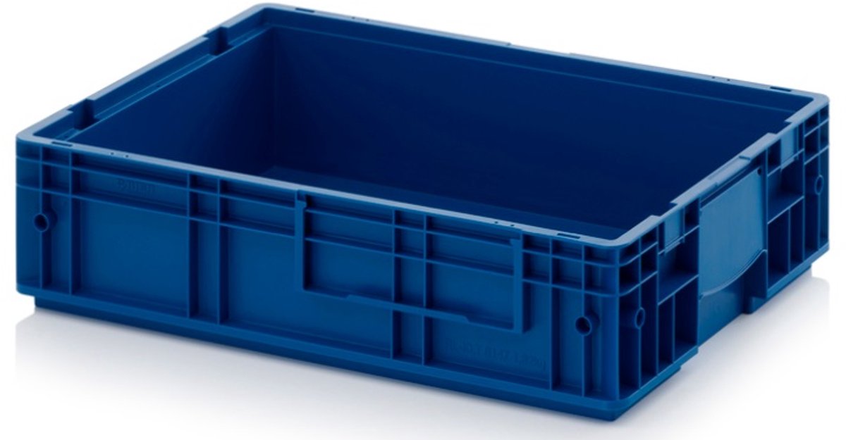 HHV Stapelbare boxen | Signaalblauw RAL 5005 | Lengte: 60cm |Hoogte: 14,7cm | Breedte: 40cm