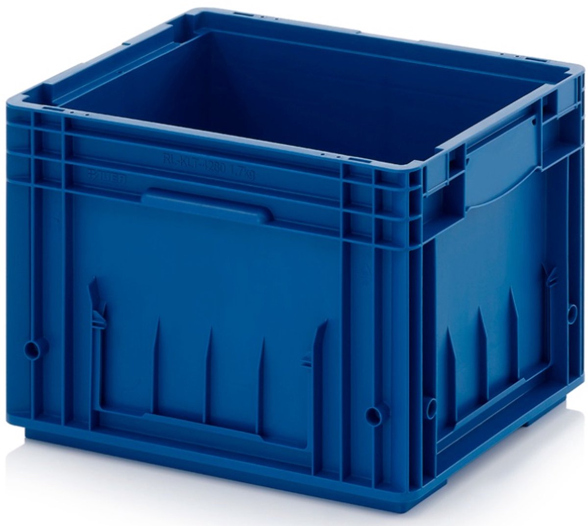 HHV Stapelbare boxen | Zilvergrijs RAL 7001 | Lengte: 40cm |Hoogte: 28cm | Breedte: 30cm
