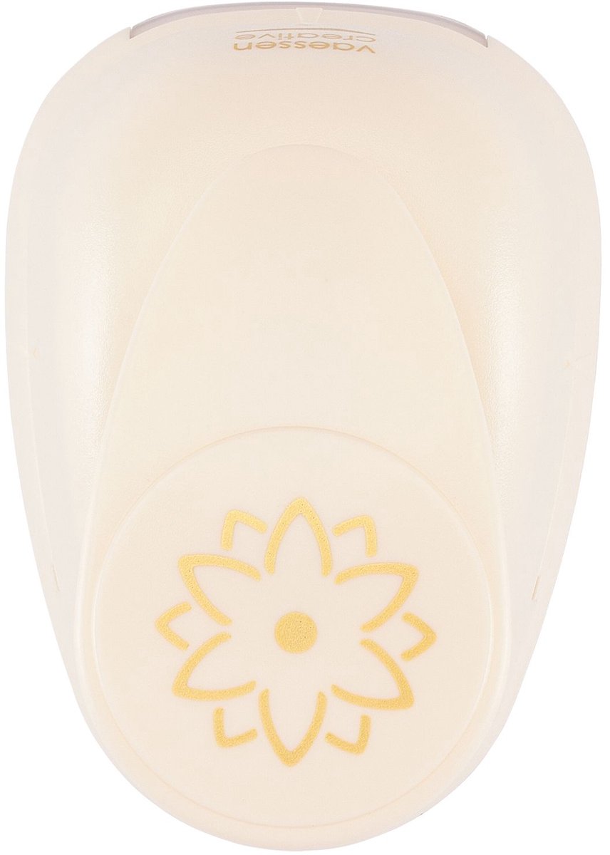Vaessen Creative Pop Up Pons - Figuurpons - 3D Bloem - 3,7 x 3,8 cm