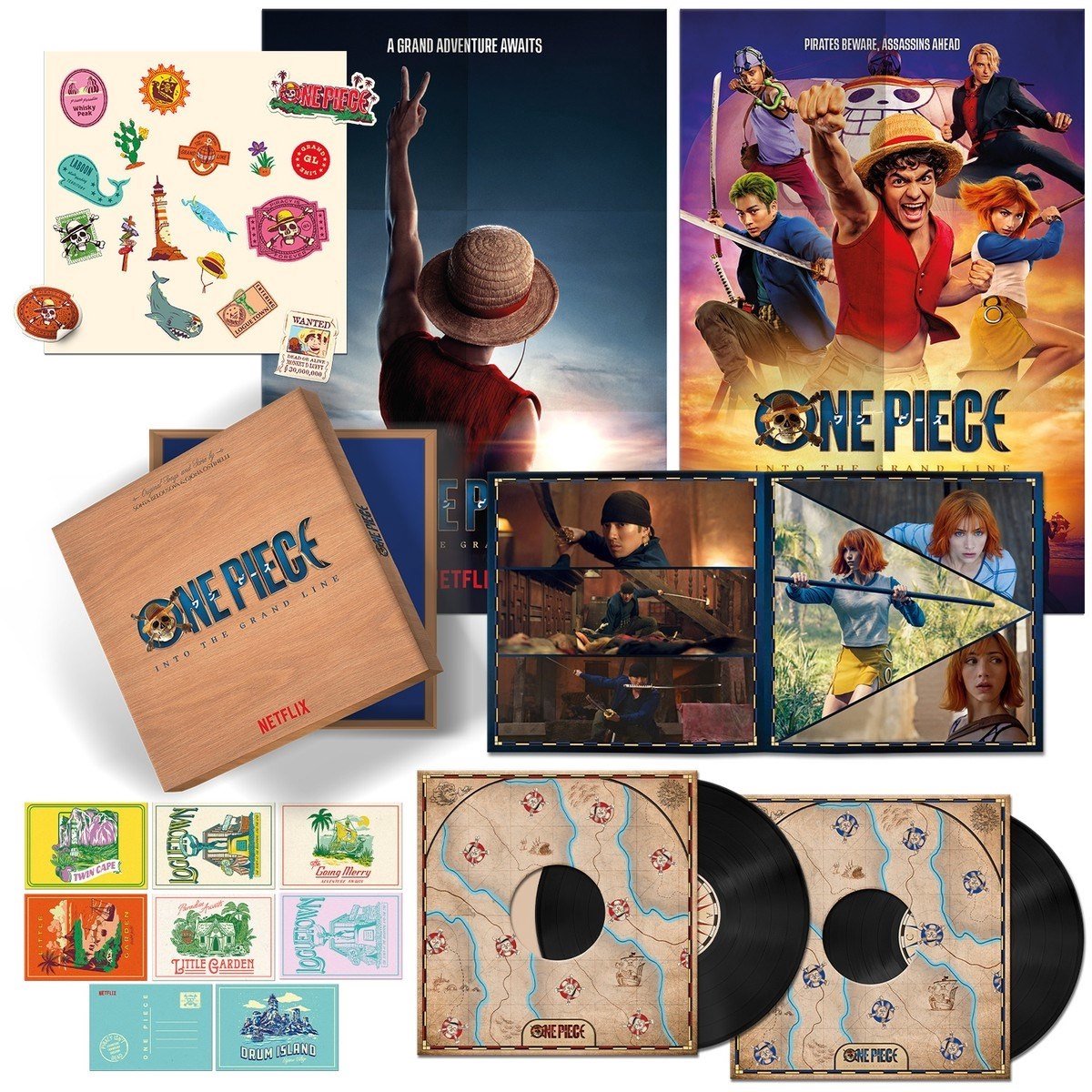 Sonya Belousova & Giona Ostinelli - One Piece: Into The Grand Line (2 LP) (Original Soundtrack)