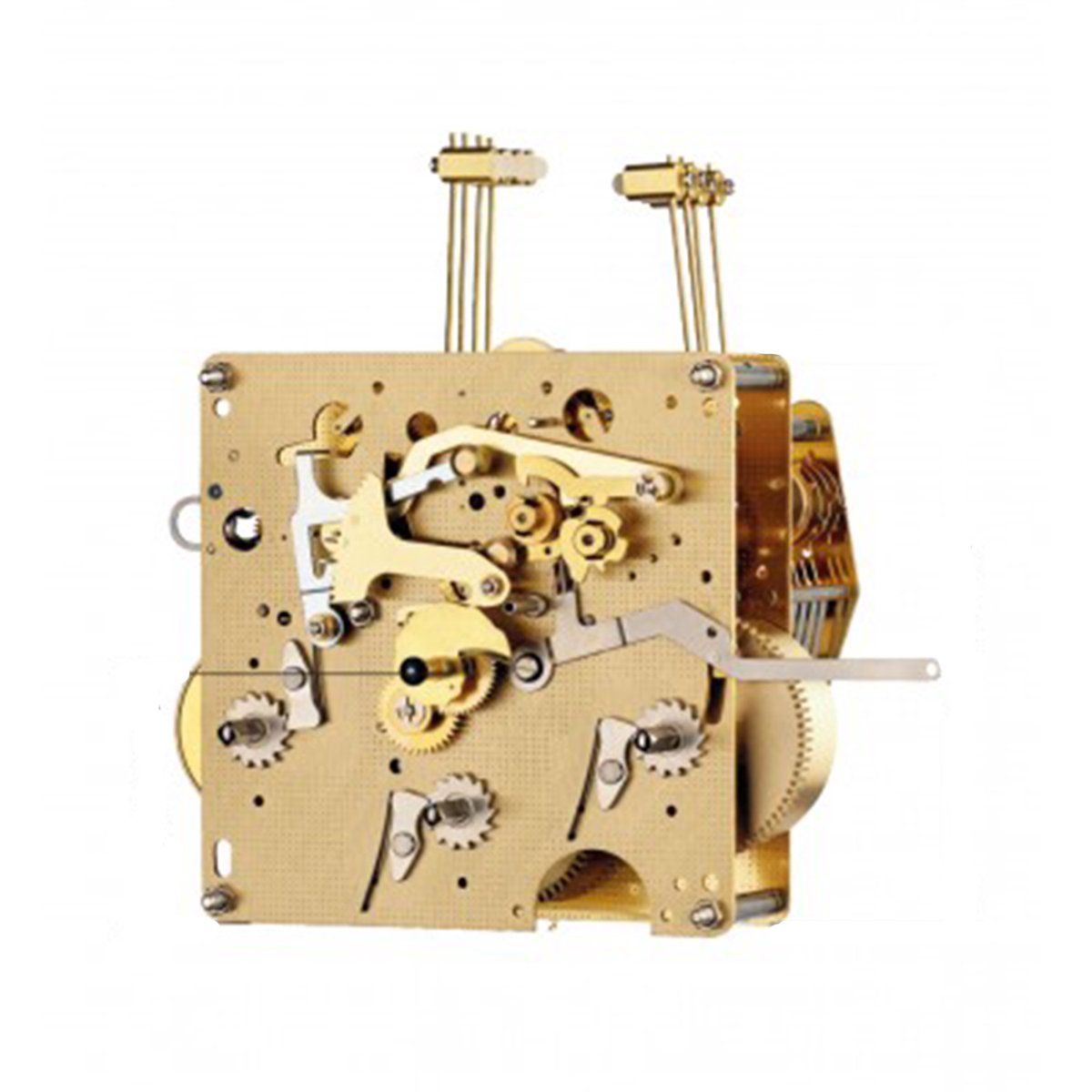 Regulateur uurwerk Hermle 351-051, 8-daags, slingerlengte 48cm , slag op gong