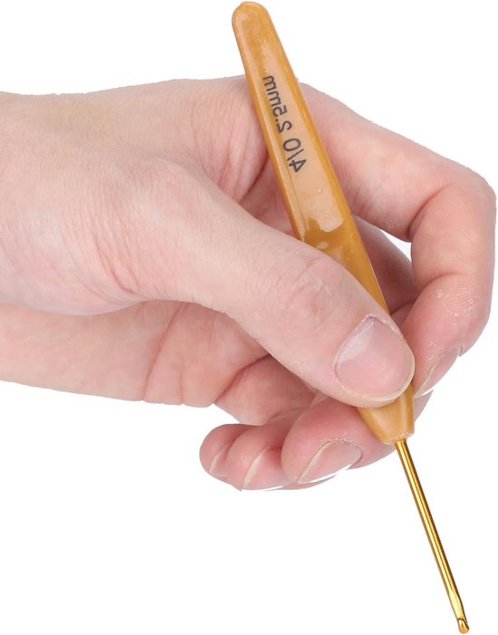 Set van 8 Ergonomische Haaknaalden van Aluminium voor Haken, Breien en DIY Creaties, Perfect voor Beginners en Ervaren Hakers van Merkloos — afbeelding 3