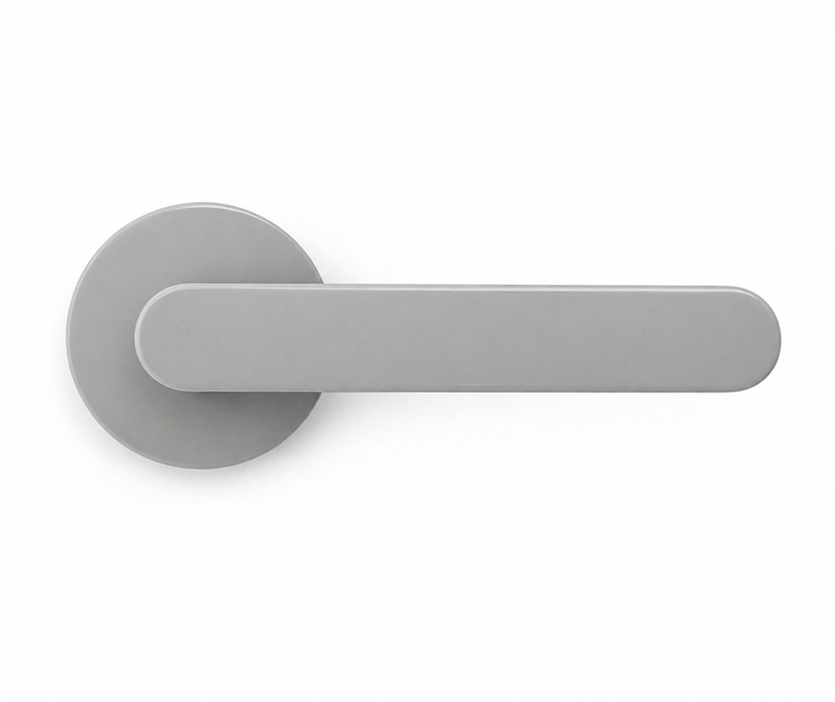 Deurkruk One - Colombo Design Mood Collection - Zilver - rond rozet - set