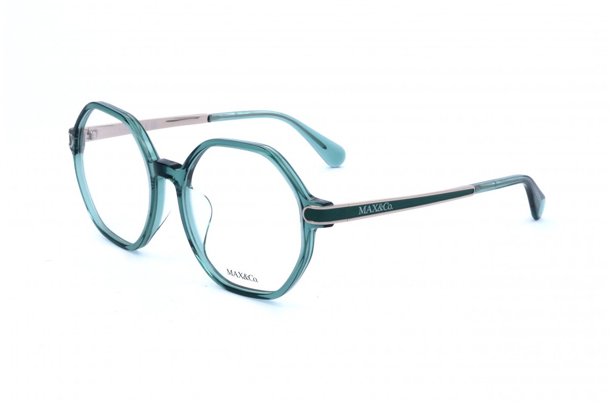 Max&co. MO5150 D Shiny light green 54/18/140 WOMAN Brilmonturen