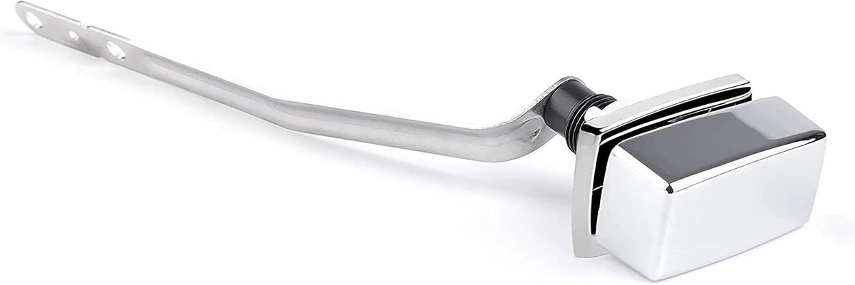 Toilethandvat Vervanging - Toilet Hendel - Toilet Spoelen - Duurzame Constructie - 22 cm Hendel Lengte - Gepolijst Chroom