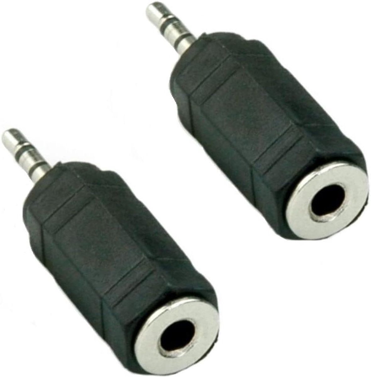 Audio Adapter Set - Aux Jack Plug - Muziek Afspelen - Stereo Connector - 20 x 10 x 7 mm