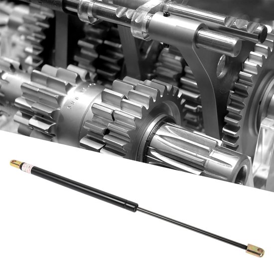 Gasveer - Motorkaplift Hydraulisch - Klapdeksels Openen - 100N Druk - 500 mm Hartafstand - Metaal — afbeelding 2