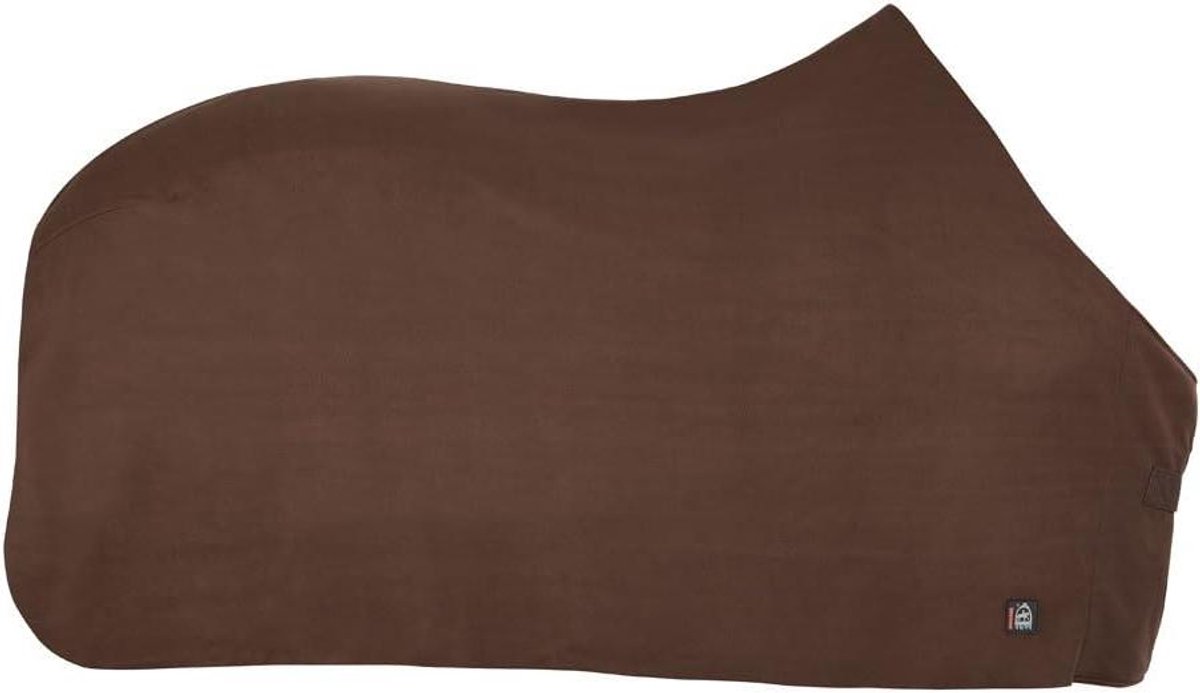 Fleecedeken Paard - Zweetdeken Staldeken - Paard Verzorging - Diep Gesneden Ontwerp - 135 cm - Bruin