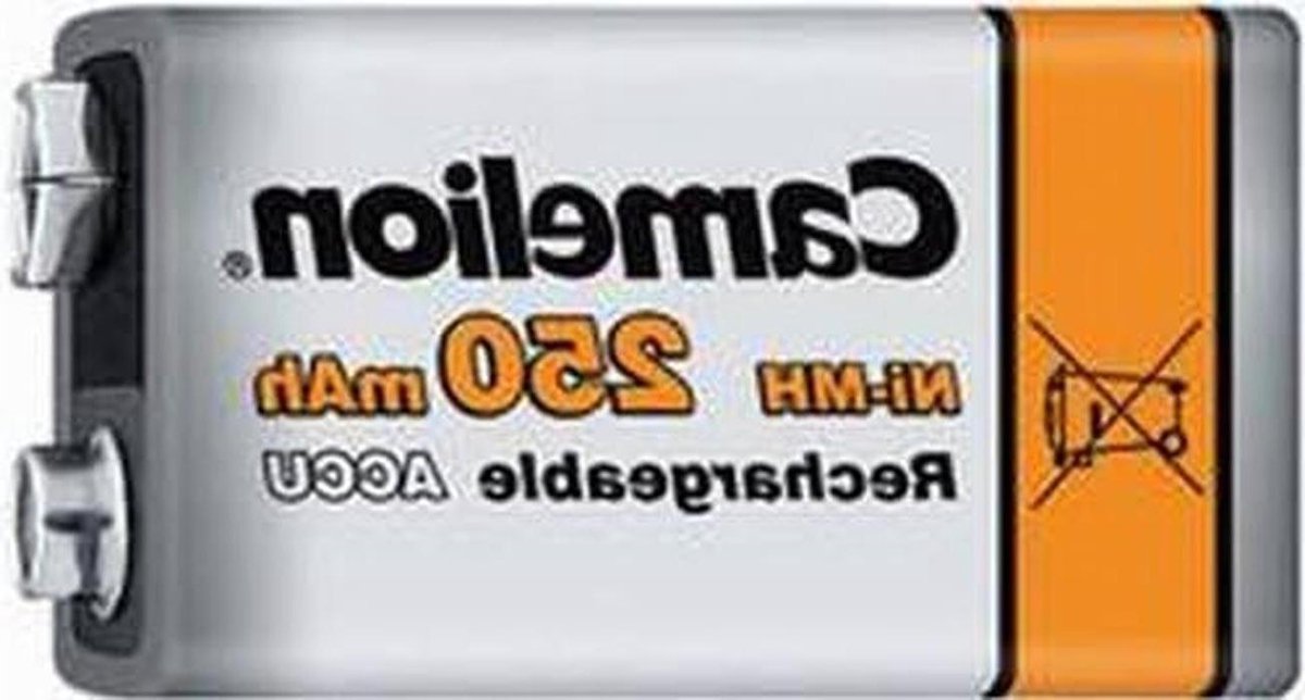 Oplaadbare 9V Batterij - 9 Volt Accu - Apparaten Voeden - 1000+ Laadcycli - 250mAh - None
