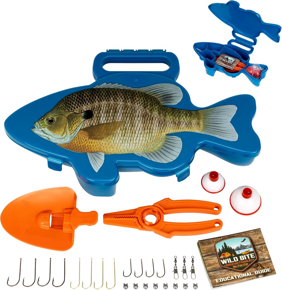 Visgerei Box Kit - Hengel Accessoires Set - Beginnen met Vissen - Inclusief Multi-tool — cadeau in Sport & Outdoor - foto 3
