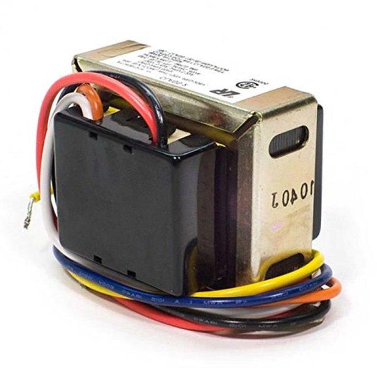 Transformator - Stroomomvormer - Elektrische apparaten - Voetmontage - 7.62 x 10.16 x 10.16 cm - Zwart