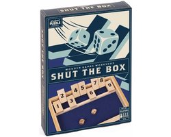 Professor Puzzle shut the box spel voor kinderen en families.