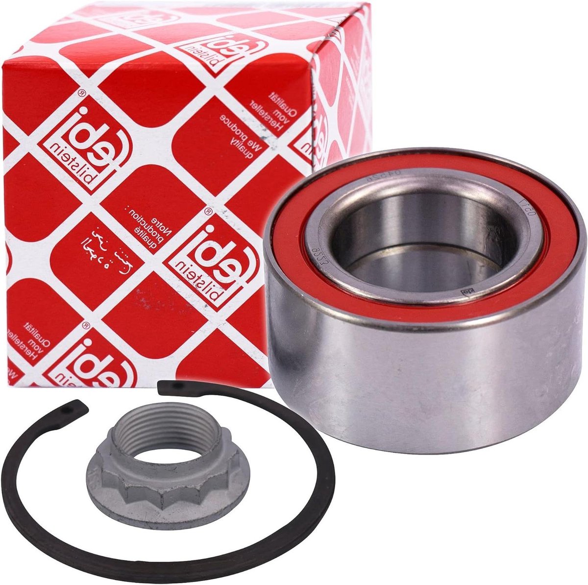 Wiellagerset Achteras - Lagerset Auto - Auto Onderdelen Vervangen - Hoekig Kogellager - 75 mm Buitendiameter - null