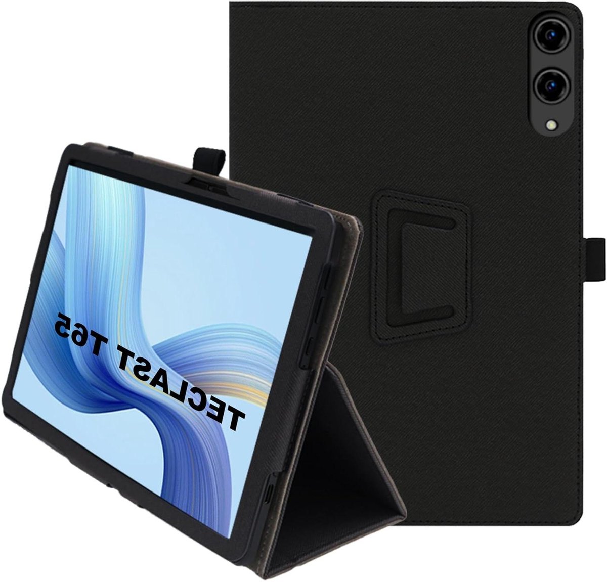 Tablethoes - Beschermhoes Tablet - Tablet Beschermen - Verticale Standfunctie - 134 inch - Zwart