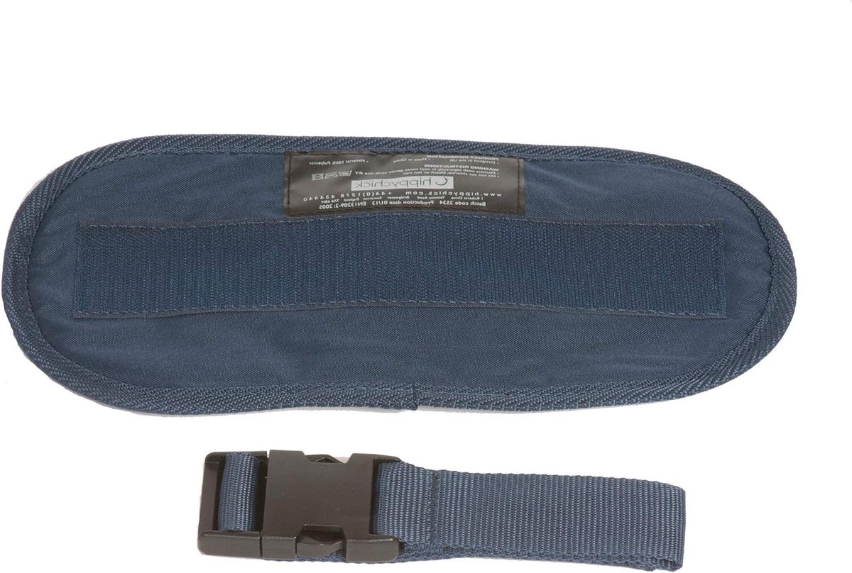 Draagstoel Uitbreiding - Babydrager Accessoire - Extra Draagcomfort - Vergroot Breedte - 15 cm - Donkerblauw