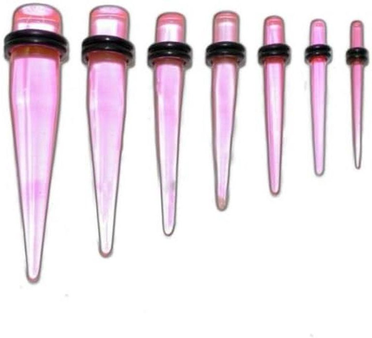 Stretchstaafjes - Haar Accessoires - Haar Stylen - Acryl Materiaal - Set van 4 - Multi-kleur