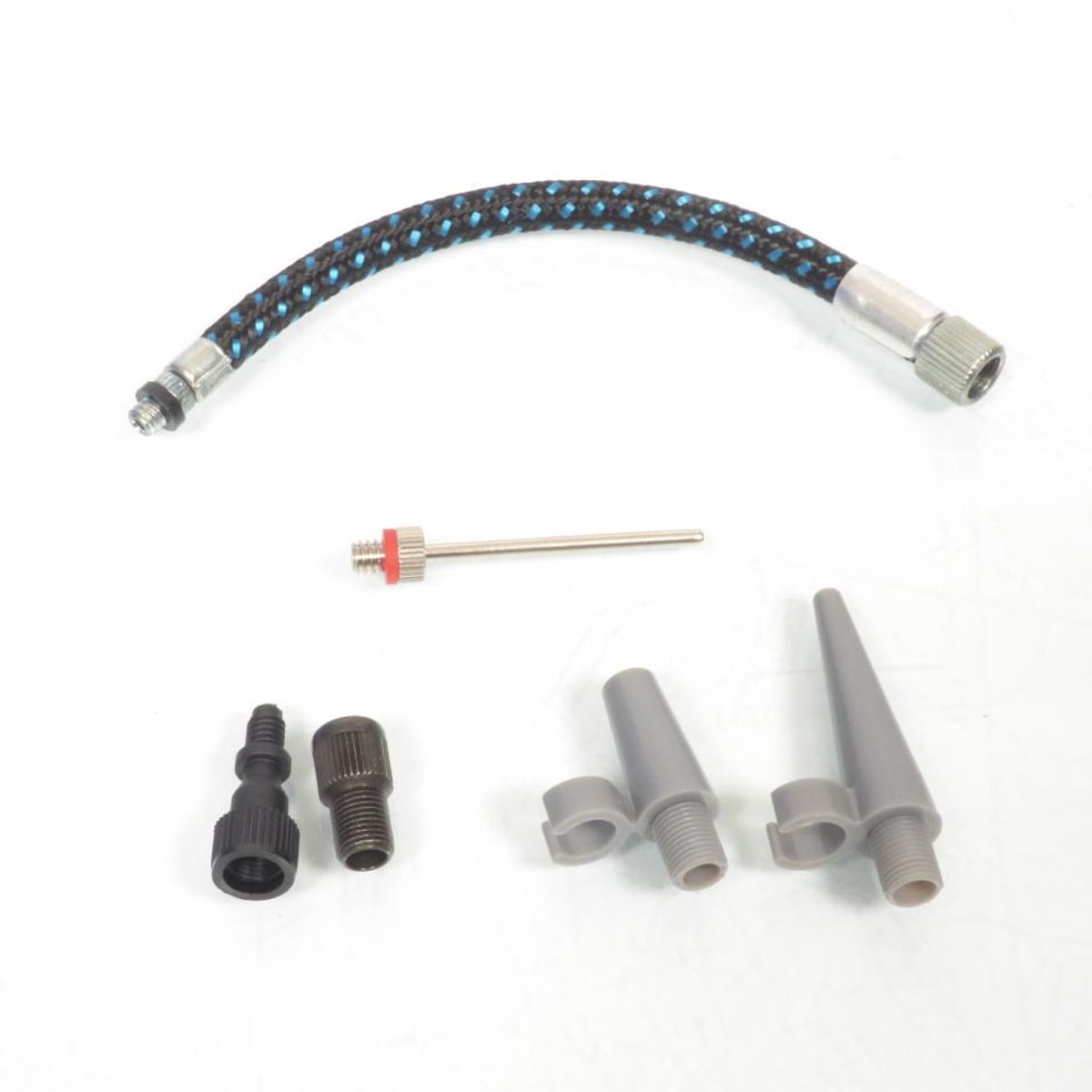 kit embout de gonflage pour pneu moto scooter mobylette vélo ballon matelas