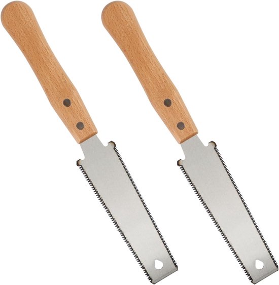 Dubbele blad zaag set - 2 stuks, 15 cm houtzaag, SK85 staal, 3-zijdige tanden — afbeelding 3
