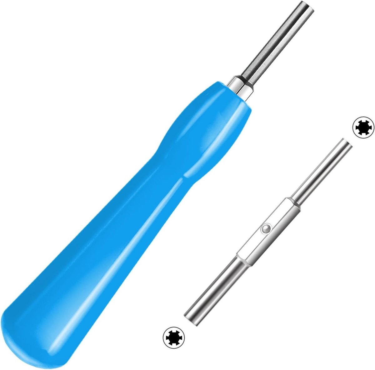 Set van Dubbelzijdige Veiligheidsschroevendraaiers, 4.5 mm en 3.8 mm, Geschikt voor SNES, N64 en GameBoy - Magnetisch en Handig voor Gamers