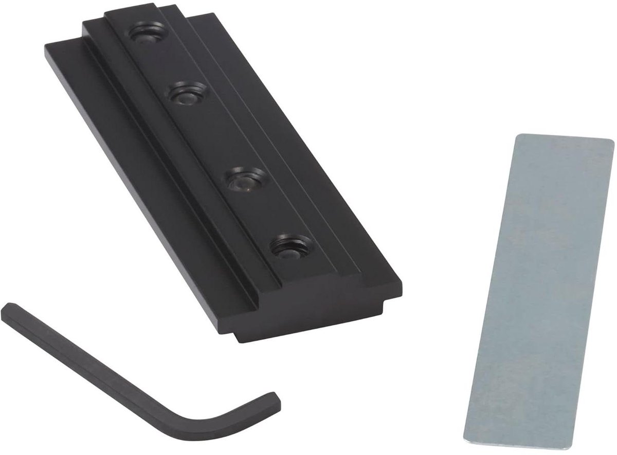 Verbindingsblok Extrusie - Voegkit Aluminium - Systeem Uitbreiden - Bevestiging met Grub Schroeven - 1 Aantal - Aluminium