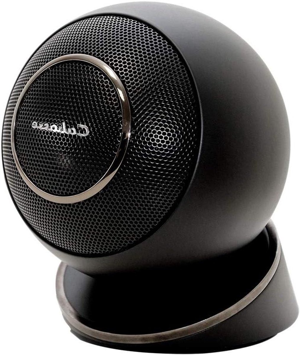 Satellietluidsprekers - Compacte speakers - Muziek luisteren - 2 coaxiale drivers - Compact formaat - Zwart
