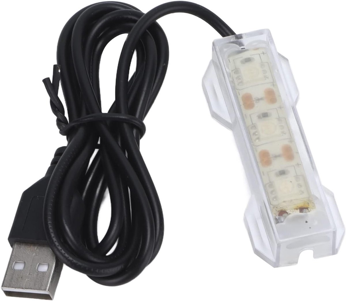 LED Aquarium Verlichting voor Aquatische Planten en Landschappen, USB Aansluiting, Blauw Licht voor Optimaal Groei