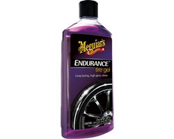 Meguiar’s Endurance High Gloss Tyre Protection Gel – 473ml – Bandenzwart Gel – Diepzwarte Hoogglans – Langdurige Tire Shine – Geen Spuitnevel of Vlekken