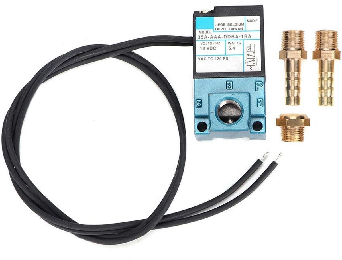Allecto - Akozon 3 Port Electronic Boost Control - Turbo Boost Controller - Aluminium - 35A - Maximaal tot 120 psi - Geschikt voor turbo- en superc...