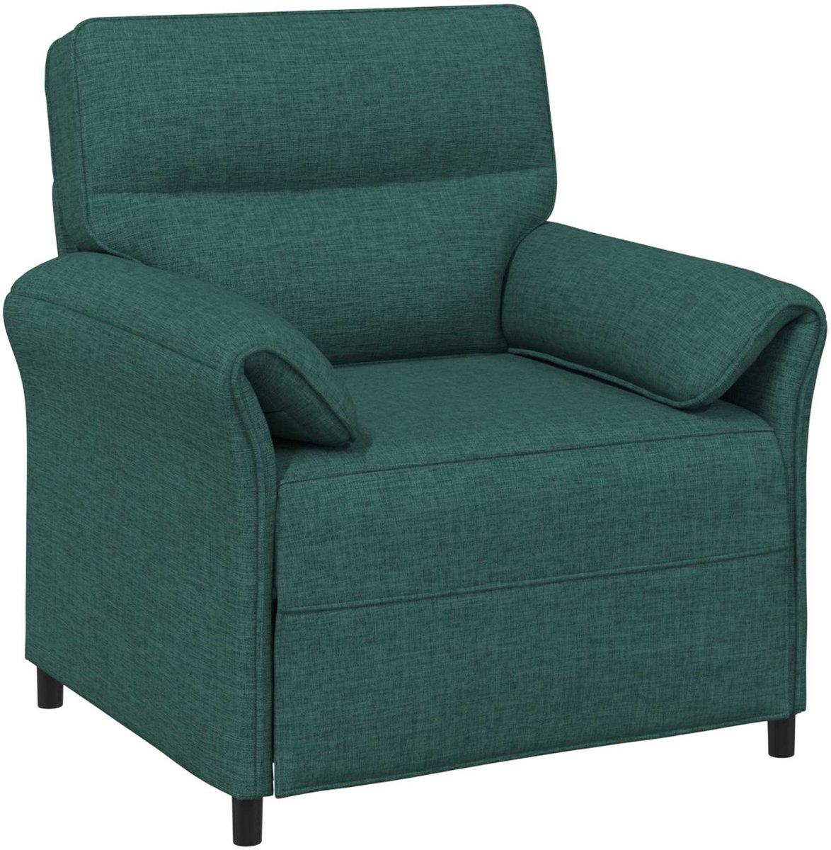 vidaXL 1-Zits - Bank - Donkergroen - 88 - x - 83 - x - 95 - cm - Stof