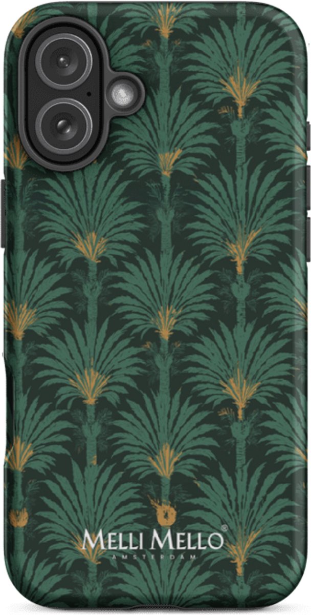 Melli Mello Telefoonhoesje Emerald Grove (Tough Case) - Apple iPhone 16 Plus