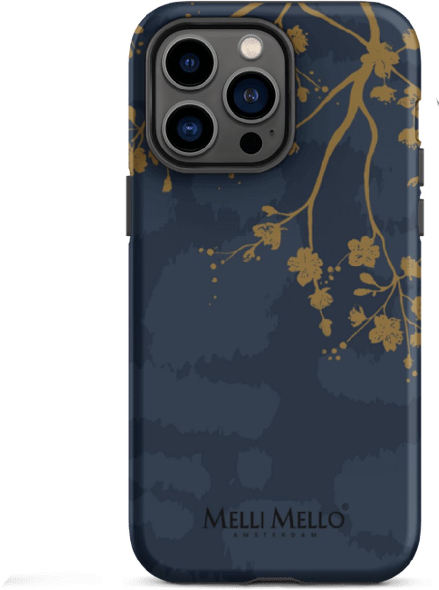 Melli Mello Telefoonhoesje Golden Branch (Tough Case) - Apple iPhone 14 Pro Max