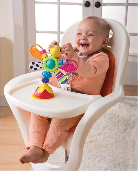 Lamaze Freddie de Vuurvlieg Kinderstoel Speeltje - Educatief babyspeelgoed - Spelen en ontdekken van Lamaze — afbeelding 5