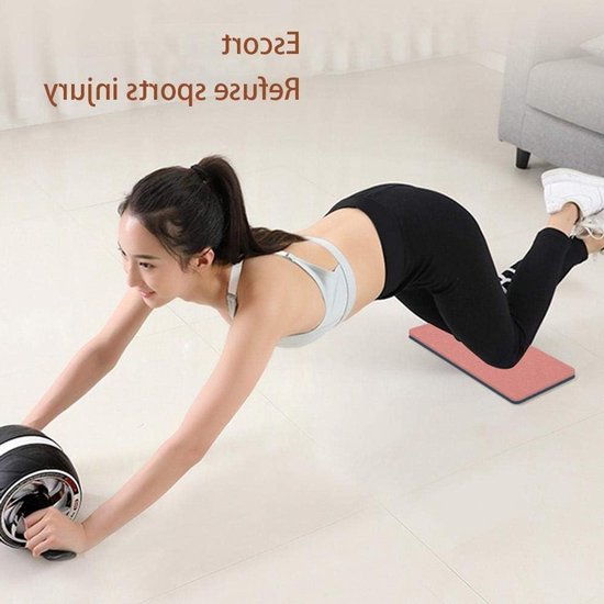 Dunne en lichtgewicht antislip yogamat voor yoga, pilates en fitnessoefeningen (34 * 17 * 0.8) — afbeelding 2