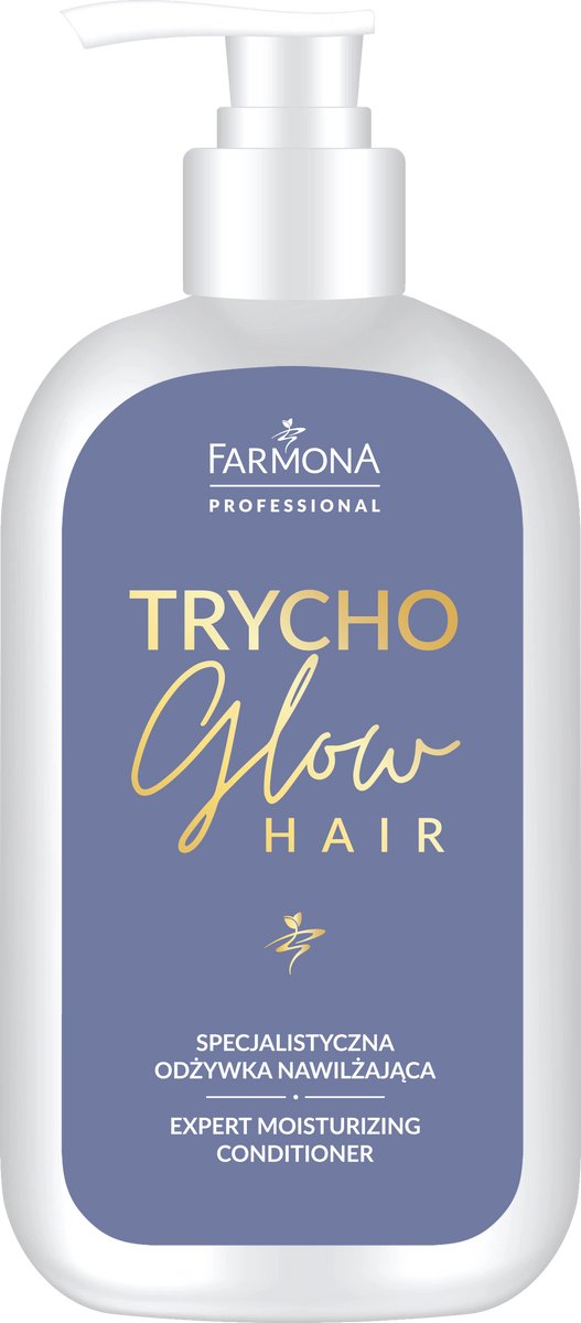FARMONA Trycho Glow Haarconditioner - Haarverzorging - Hydraterend, met kokosolie, 900 ml