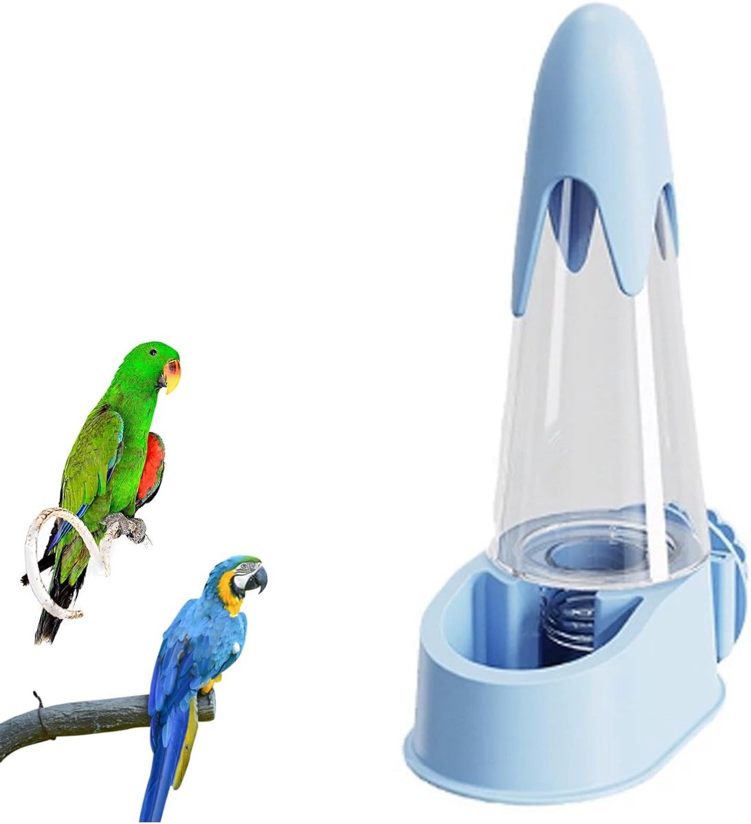 Automatische Vogelwaterdispenser voor Volières - Ideaal voor Papegaaien en Kleine Vogels - Handige Wateroplossing voor Huisdieren