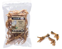 Beeztees Kippenpoten - Hondensnack - Kauwsnack - Voordeelverpakking - 500 gram