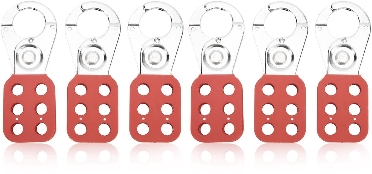 VT Goods - Lockout Tagout Veiligheid Hasp - Tamper Proof en Robuust - Veiligheidsoplossing - Duurzaam materiaal - Bescherming tegen ongewenste toega...