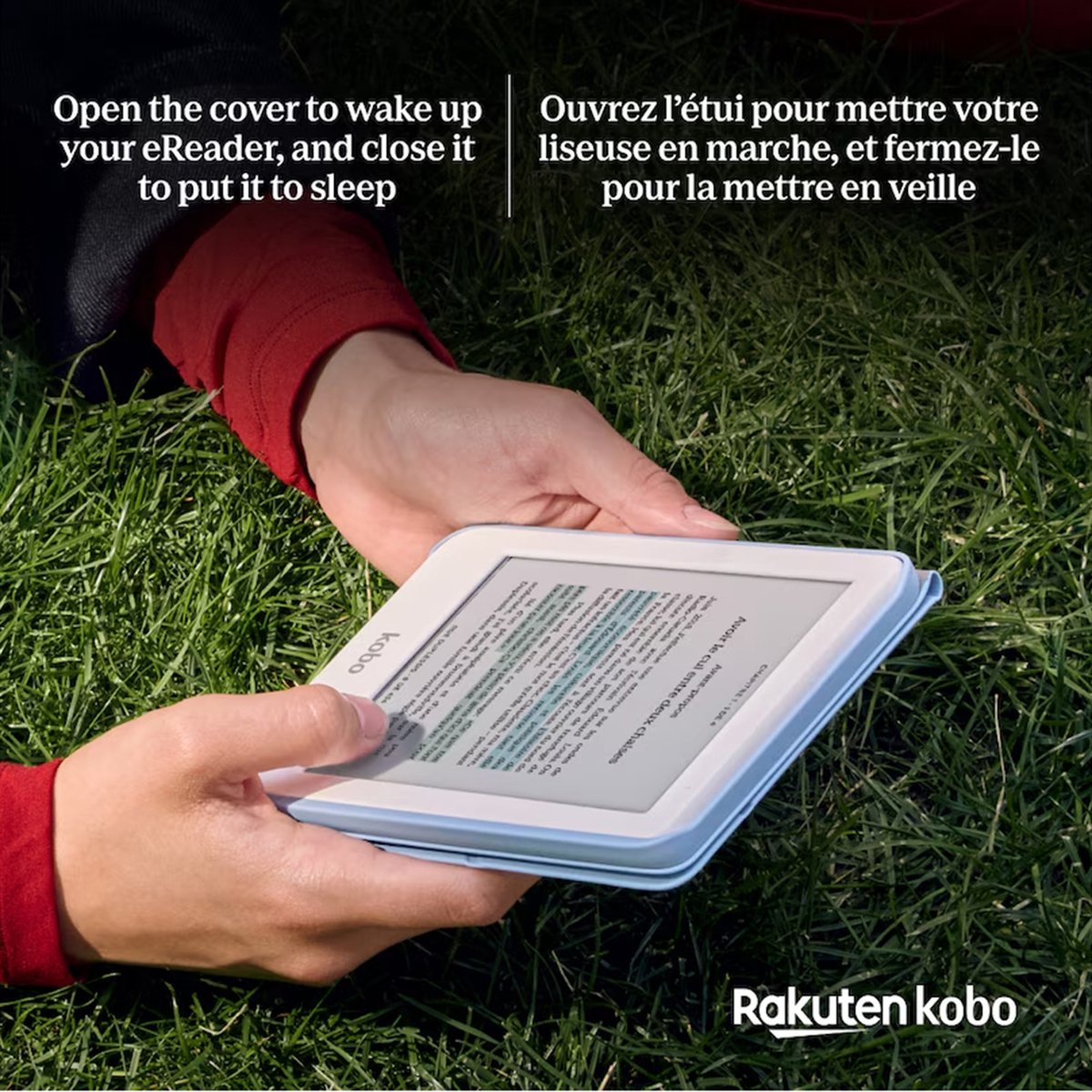 Kobo Clara Colour / BW Hoes voor eReader - SleepCover - Geel - Ingebouwde standaard – foto 6