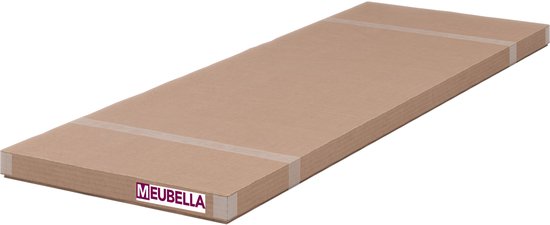 Gesloten kartonnen verpakking met 'MEUBELLA' logo.