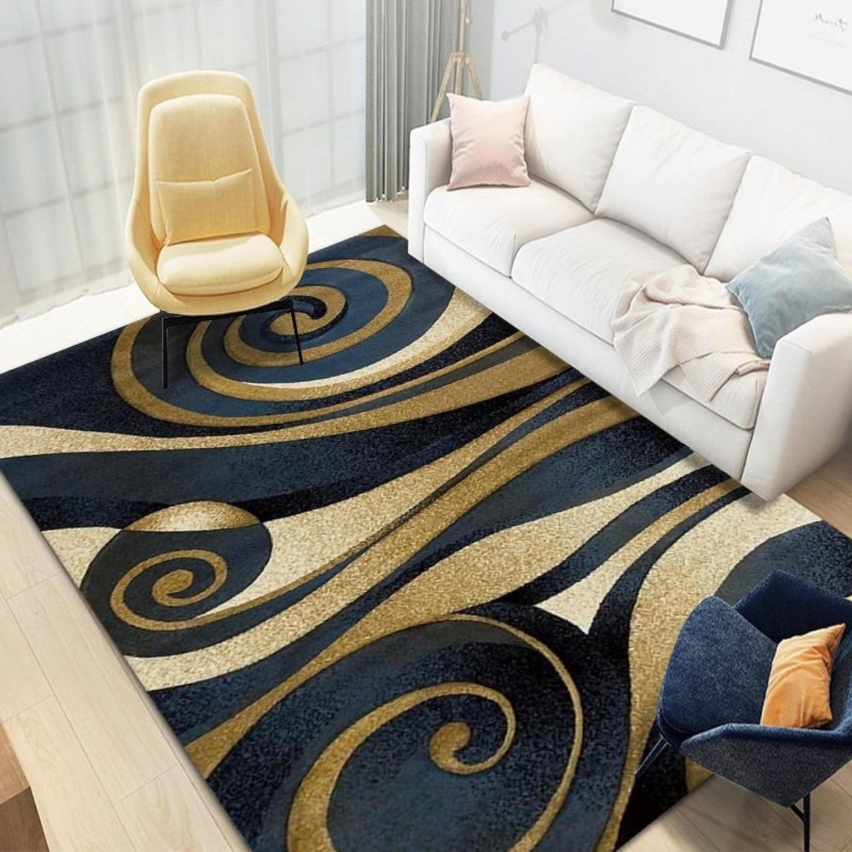 Vloerkleed - Zacht kleed - Woonkamer decoratie - Geschikt voor vloerverwarming - 200 x 300
