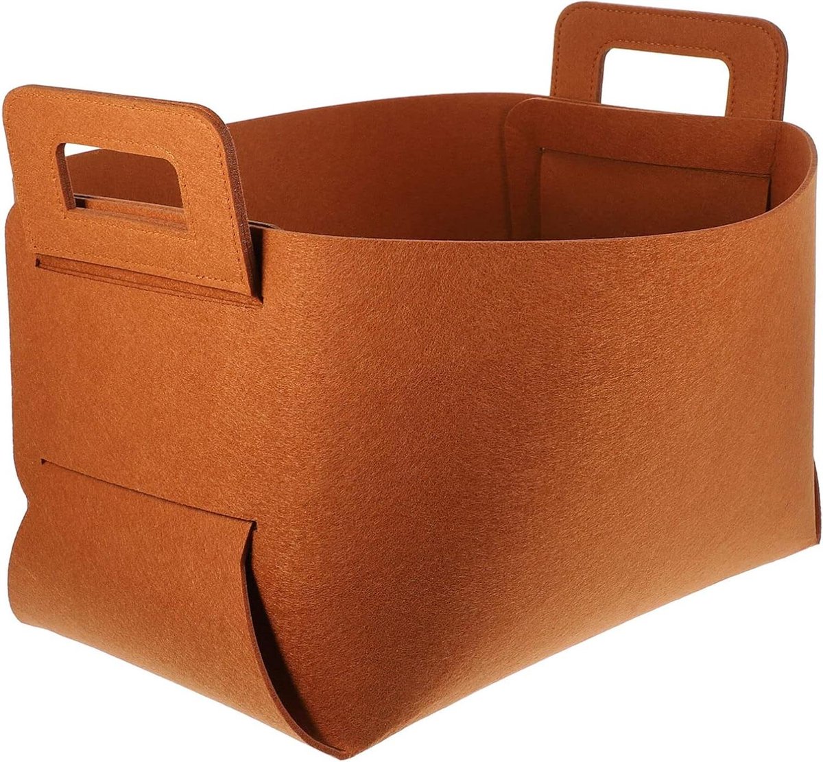 Wasmand - Opbergmand - Thuis Organiseren - Opvouwbaar Ontwerp - 36x25x23cm - Bruin