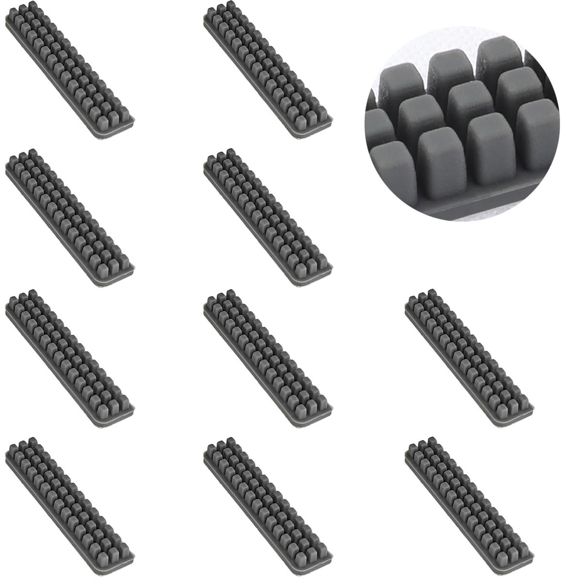 Set van 10 Reinigingsborstels, Siliconen Wipers en Schoonmaakgereedschap voor 3D Printers en Bamboo Olie