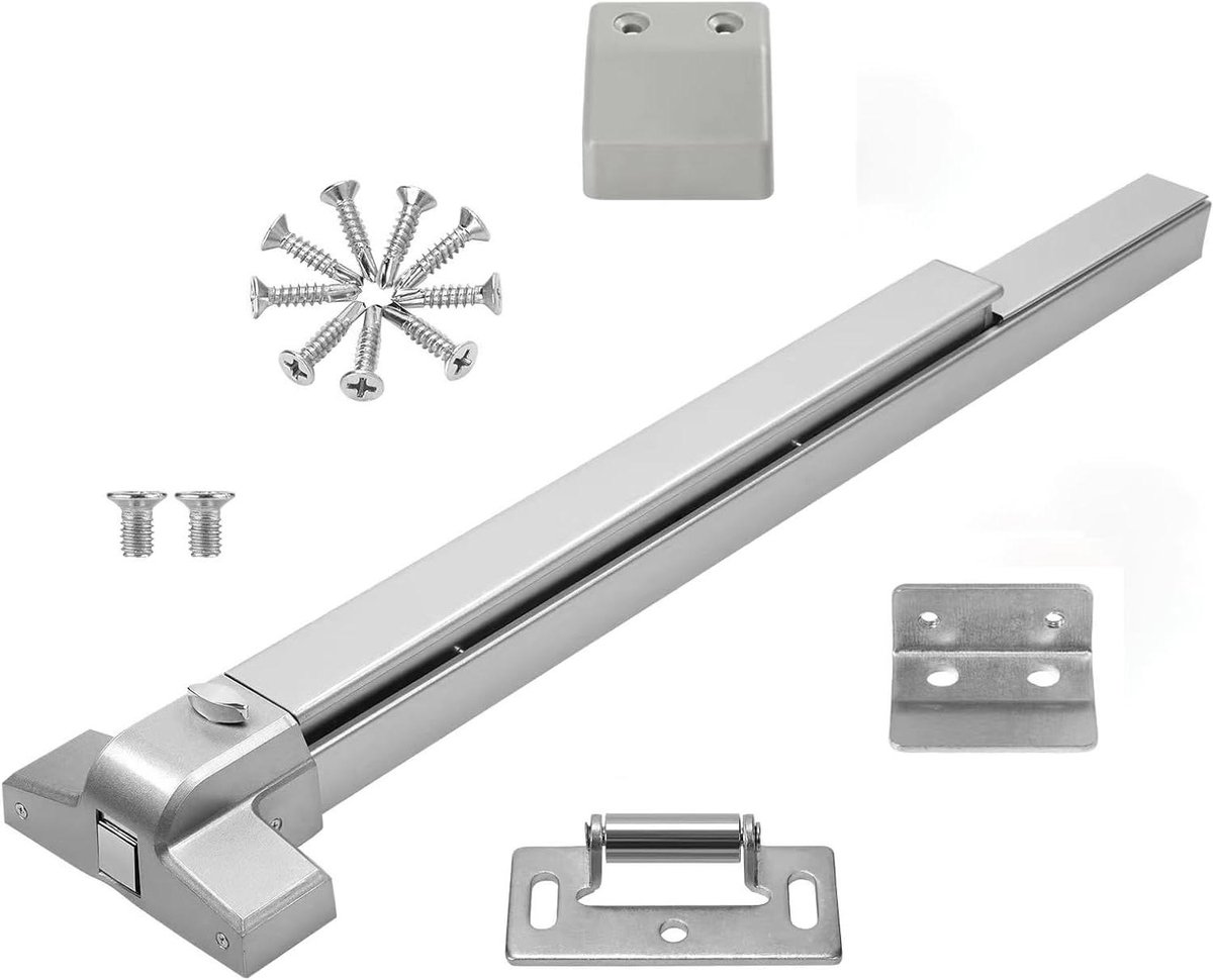 Nooduitgang Bar - Paniek Bar - Veilige Ontsnapping - Hoge Compatibiliteit - 235-472 Inch - Zilverkleurig