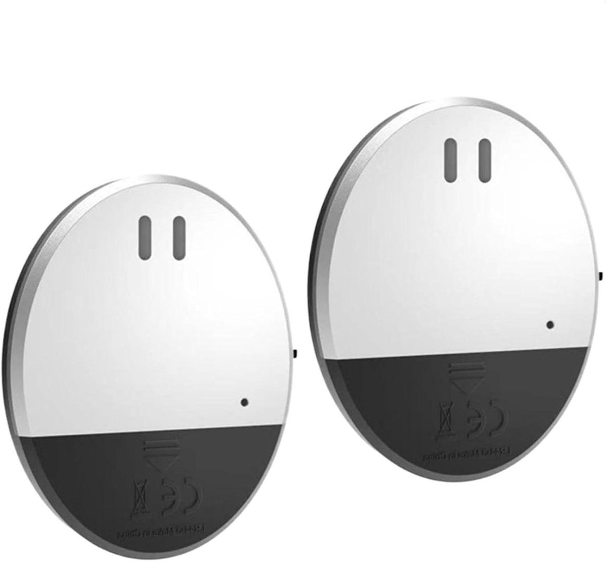 Raamalarm Set - Vibratiesensoren - Huis Beveiligen - 130 dB Alarm - Set van 2 - Wit