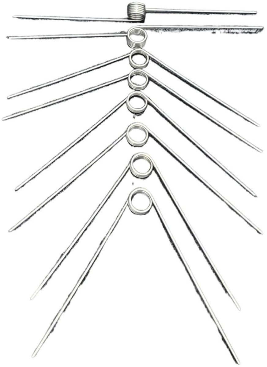 Torsieveren Set - Krachtveren Metaal - Mechanische Toepassingen - Roestvrij Staal - 5 Stuks - Metaal