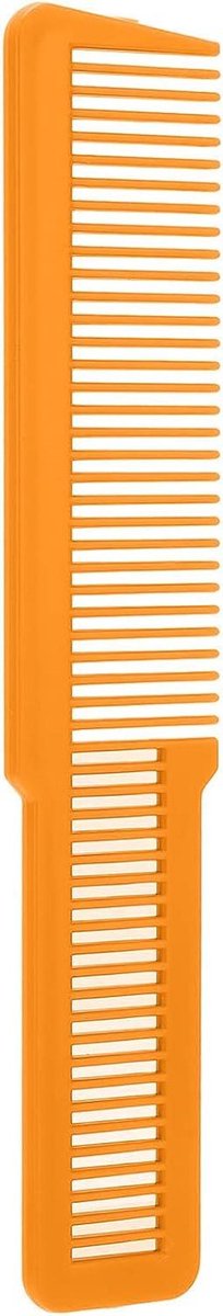 Kapperskam - Stylingkam Haarkam - Haar Stylen - Gladde Afgeronde Tanden - 20.4 cm Lengte - Oranje