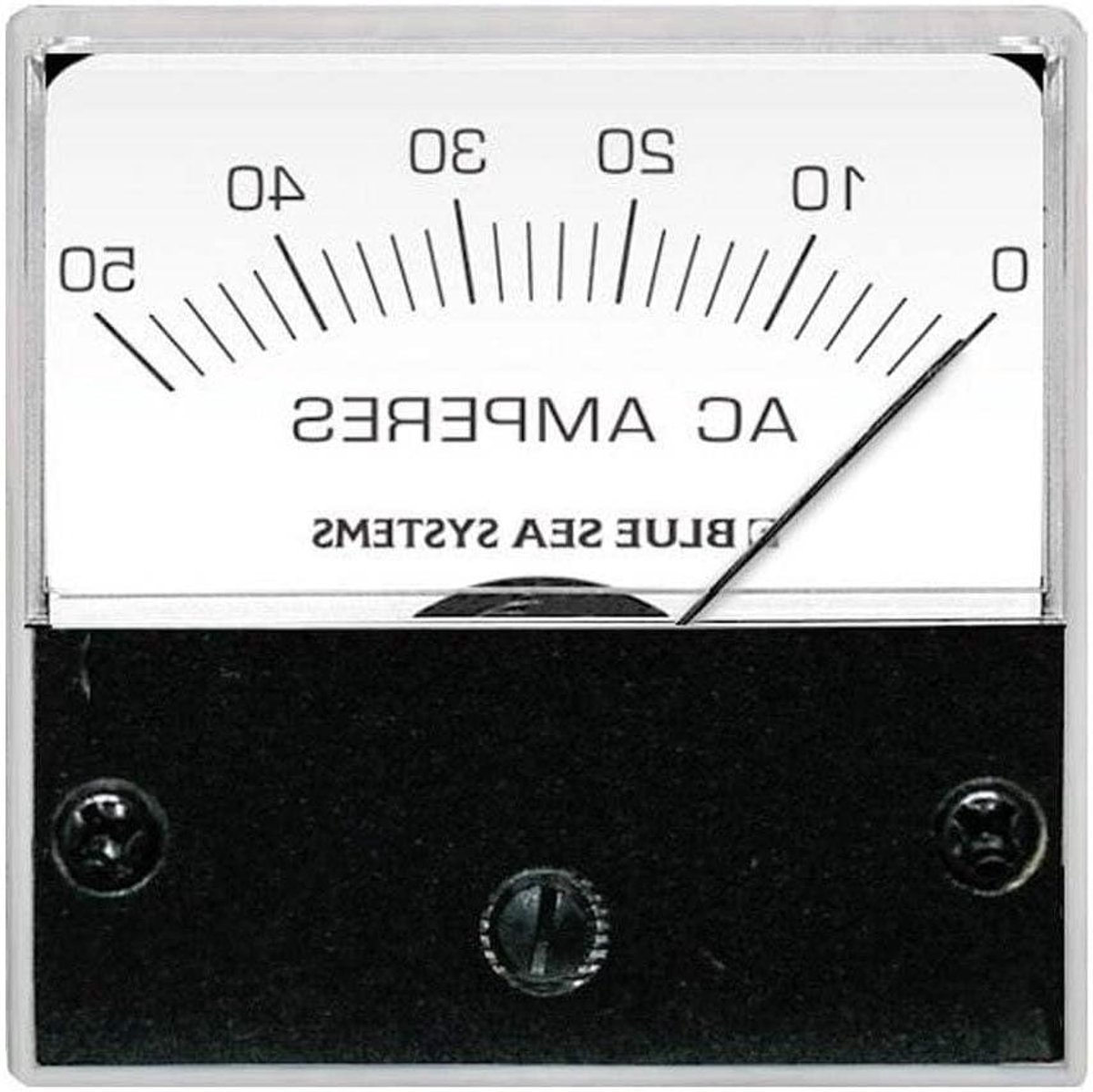 Micro Ampèremeter - Stroommeter AC - Elektrische Systemen - Ontstekingsbeveiliging - 0-50 A - Blauw