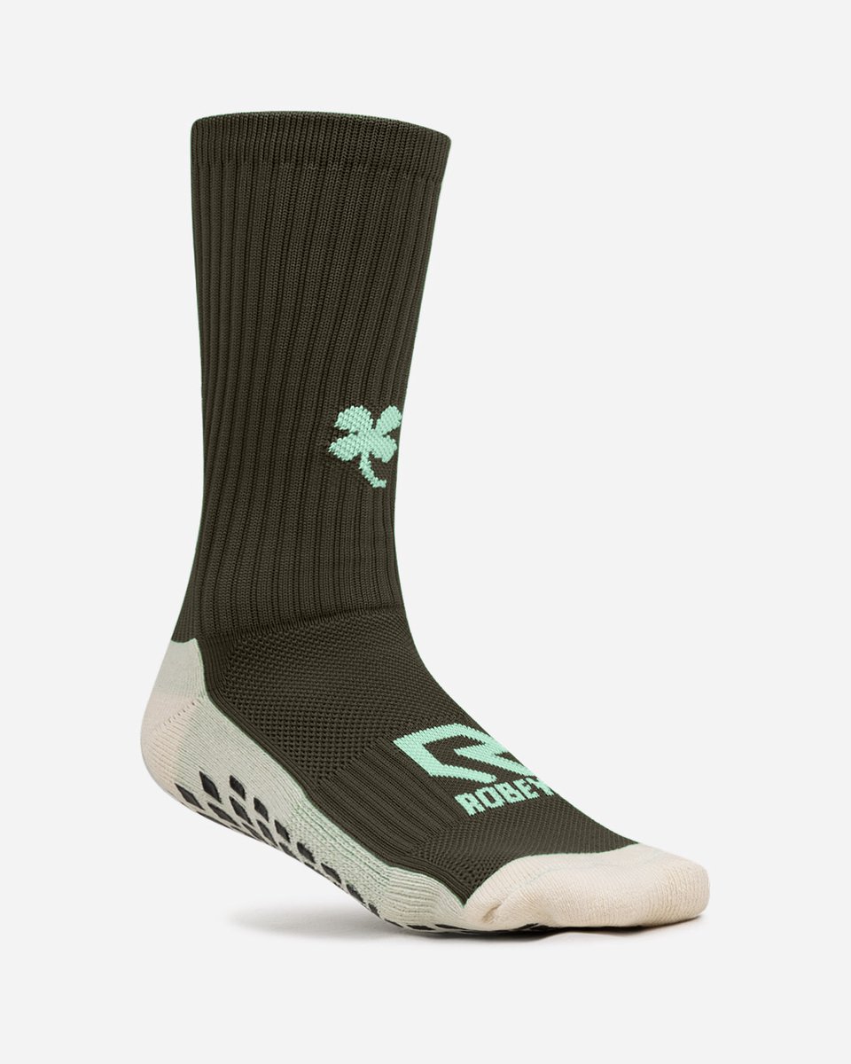 Robey Grip Socks - Olijf - Senior